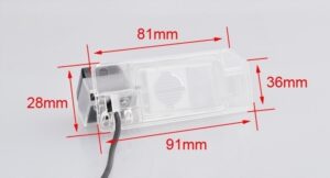 DEDYKOWANA KAMERA COFANIA MITSUBISHI ASX 36 x 91mm