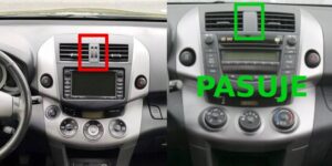 RAMKA DO RADIA NAVI 10 CALI TOYOTA RAV4 2006-2012