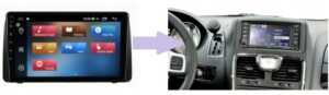 RAMKA DO NAWIGACJI CHRYSLER GRAND VOYAGER 2008-16