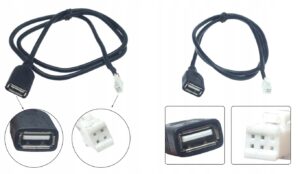 ZŁĄCZE KABEL ADAPTER USB 6PIN DO RADIA ANDROID