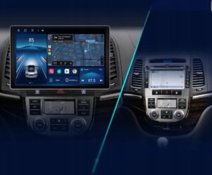RADIO NAWIGACJA GPS HYUNDAI SANTA FE 2006-2012 ANDROID 13,1 CALA QLED 8/128 GB
