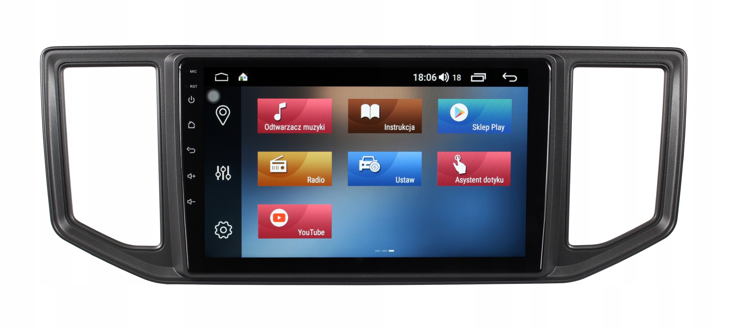 RADIO NAWIGACJA GPS VOLKSWAGEN CRAFTER 2016+ ANDROID 2/64 GB