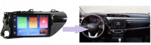 RADIO NAWIGACJA GPS TOYOTA HILUX 2015+ ANDROID 2/64 GB