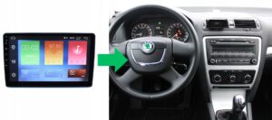 RADIO NAWIGACJA GPS SKODA OCTAVIA II 2004-2012 ANDROID 2/64 GB