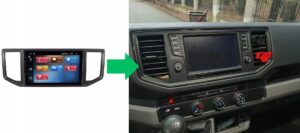 RADIO NAWIGACJA GPS VOLKSWAGEN CRAFTER 2016+ ANDROID 2/64 GB
