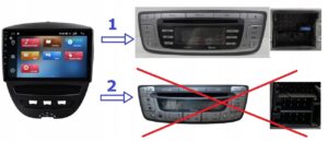 RADIO NAWIGACJA GPS CITROEN C1 2005-2014 ANDROID 2/64 GB