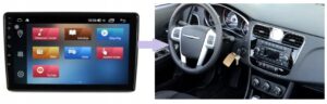 RADIO NAWIGACJA GPS CHRYSLER 200 2010-2014 ANDROID 2/64 GB