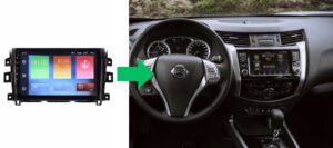 RADIO NAWIGACJA GPS NISSAN NAVARA 2014+ ANDROID 2/64 GB