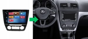 RADIO NAWIGACJA GPS SKODA YETI 2014-2018 ANDROID 2/64 GB