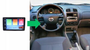 RADIO NAWIGACJA GPS MAZDA 323 1998-2003 ANDROID 2/64 GB