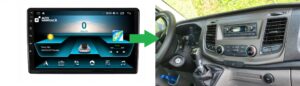 RADIO NAWIGACJA GPS FORD TRANSIT 2020-2024 ANDROID CARPLAY 2/64 GB