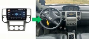 RADIO NAWIGACJA GPS NISSAN X-TRAIL 2001-2007 ANDROID 2/64 GB