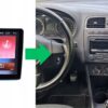 RADIO NAWIGACJA GPS VOLKSWAGEN POLO 5 2009-2013 ANDROID 2/64 GB