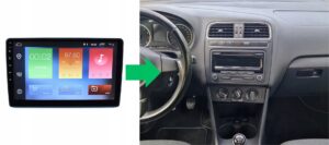 RADIO NAWIGACJA GPS VOLKSWAGEN POLO 5 2009-2013 ANDROID 2/64 GB
