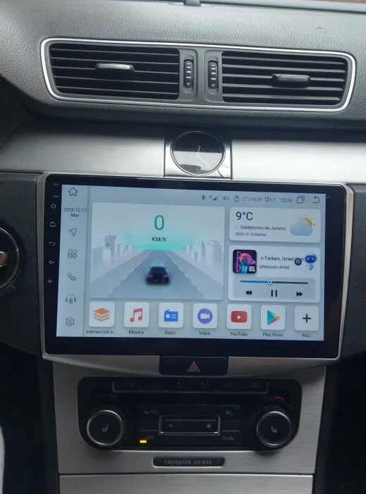 RADIO NAWIGACJA GPS VOLKSWAGEN PASSAT B7 2010-2015 ANDROID CARPLAY 2/64 GB