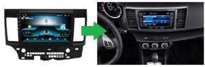 RADIO NAWIGACJA GPS MITSUBISHI LANCER VIII 2007-2014 ANDROID 2/64 GB