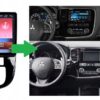 RADIO NAWIGACJA GPS MITSUBISHI OUTLANDER III 2012+ ANDROID CARPLAY 2/64 GB