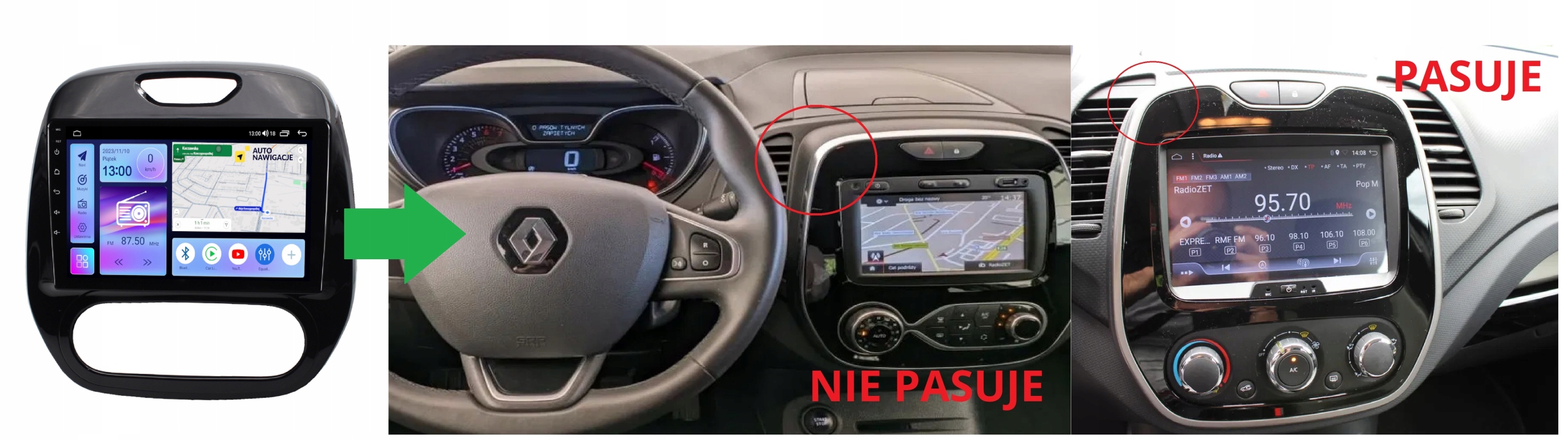 RADIO NAWIGACJA GPS RENAULT CAPTUR 2013-2019 ANDROID 4/64 GB 5 RADIO NAWIGACJA GPS RENAULT CAPTUR 2013-2019 ANDROID 4/64 GB