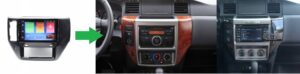 RADIO NAWIGACJA GPS NISSAN PATROL Y61 2003-2012 ANDROID 8/128 GB