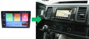 RADIO NAWIGACJA GPS VOLKSWAGEN CARAVELLE 2016-2022 ANDROID 8/128 GB