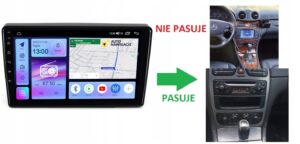 RADIO NAWIGACJA MERCEDES BENZ W209 C209 CLK 2002-2004 ANDROID 4/64 GB
