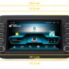 RADIO NAWIGACJA GPS SEAT ALTEA 2004-2015 ANDROID 2/32 GB
