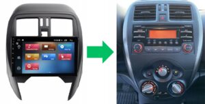 RADIO NAWIGACJA GPS NISSAN MICRA 2015+ ANDROID 8/128 GB