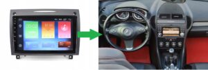 RADIO NAWIGACJA GPS MERCEDES BENZ SLK R171 2004-2011 ANDROID 4/64 GB