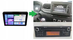 RADIO NAWIGACJA GPS RENAULT MASTER 2019-2024 ANDROID 8/128 GB