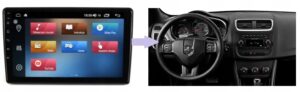 RADIO NAWIGACJA GPS DODGE AVENGER 2007-2014 ANDROID 4/64 GB