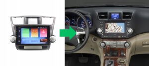RADIO NAWIGACJA GPS TOYOTA HIGHLANDER 2007-2013 ANDROID 4/64 GB
