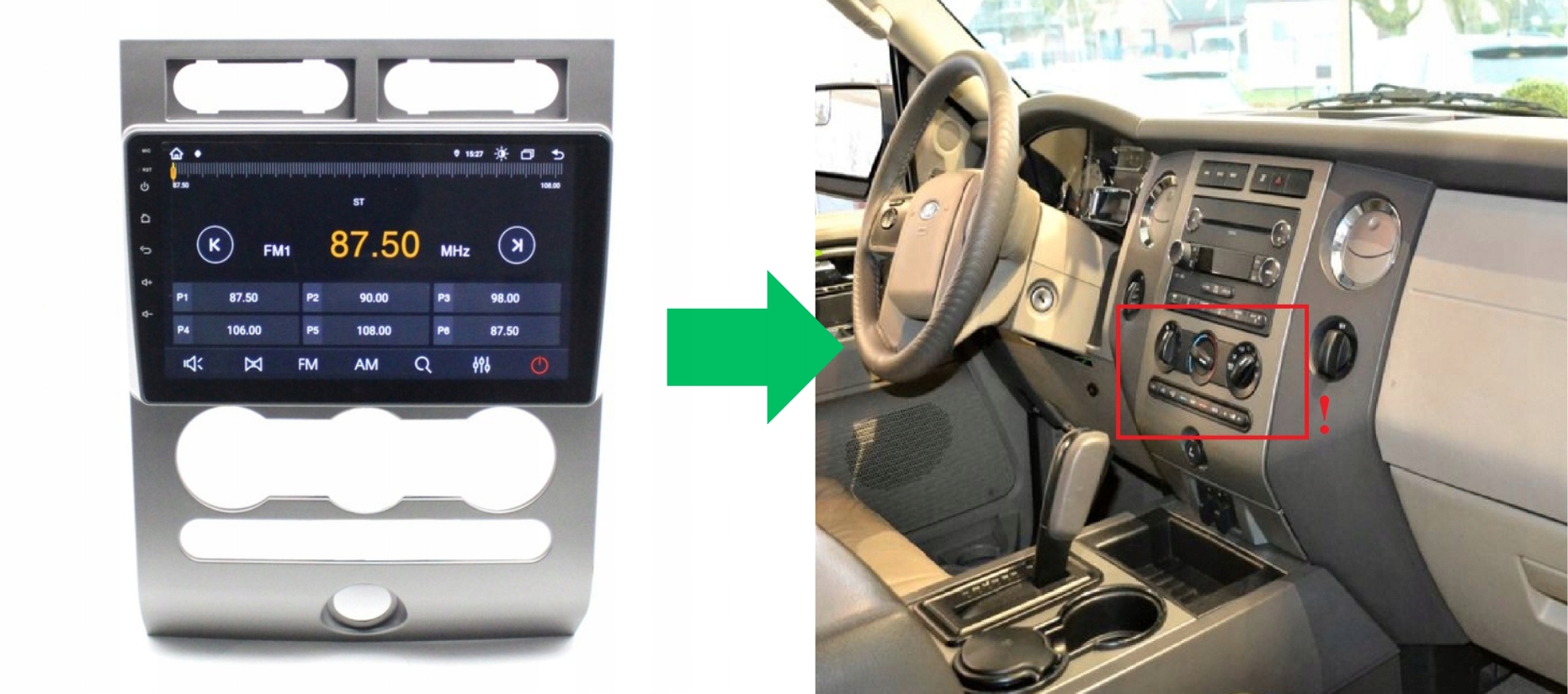 RADIO NAWIGACJA FORD EXPEDITION 2006-2017 ANDROID 2/64 GB 5 RADIO NAWIGACJA FORD EXPEDITION 2006-2017 ANDROID 2/64 GB