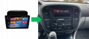 RADIO NAWIGACJA GPS TOYOTA LAND CRUISER 1998-2002 ANDROID 8/128 GB