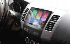 RADIO NAWIGACJA GPS MITSUBISHI OUTLANDER 2006-2012 ANDROID CARPLAY 2/64 GB