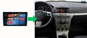 RADIO NAWIGACJA GPS OPEL ASTRA H 2004-2009 ANDROID 2/64 GB
