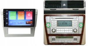 RADIO NAWIGACJA GPS VOLKSWAGEN PASSAT B7 2009-2012 ANDROID 4/64 GB