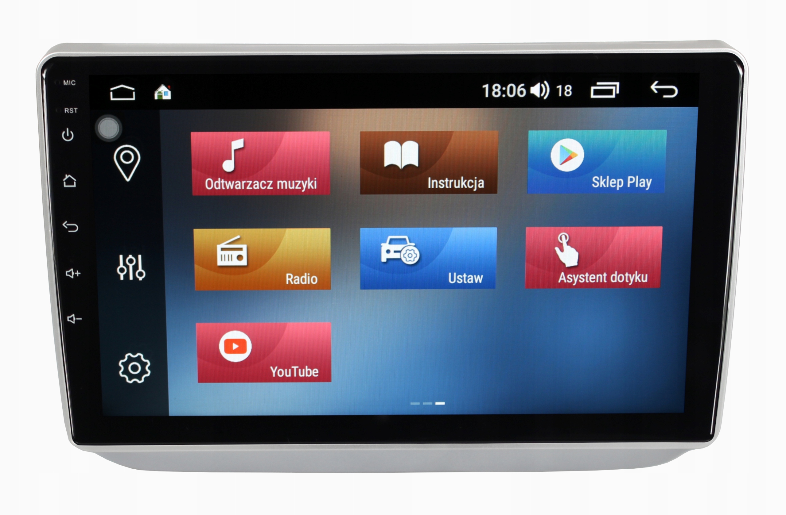 RADIO NAWIGACJA GPS SKODA FABIA II 2007-2014 ANDROID 4/64 GB