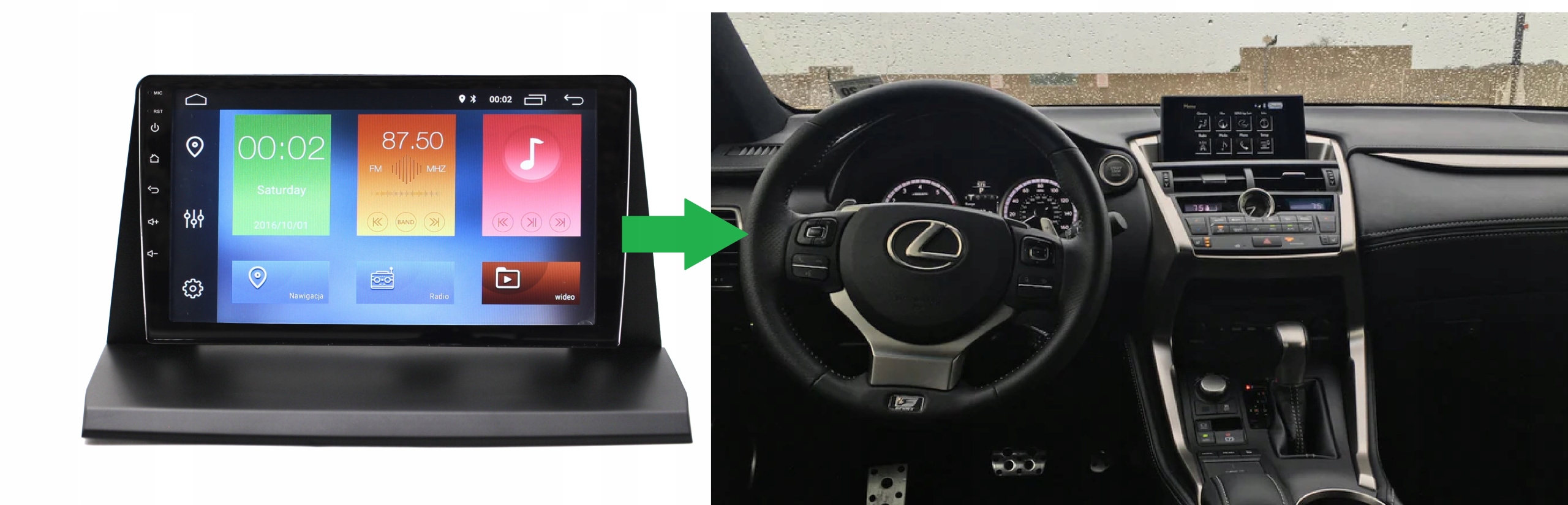 RADIO NAWIGACJA GPS LEXUS NX200 / NX300 2015-2018 ANDROID 4/64 GB 5 RADIO NAWIGACJA GPS LEXUS NX200 / NX300 2015-2018 ANDROID 4/64 GB