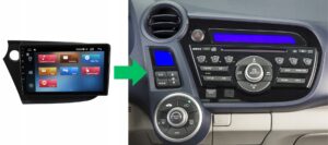RADIO NAWIGACJA GPS HONDA INSIGHT 2009-2014 ANDROID 8/128 GB