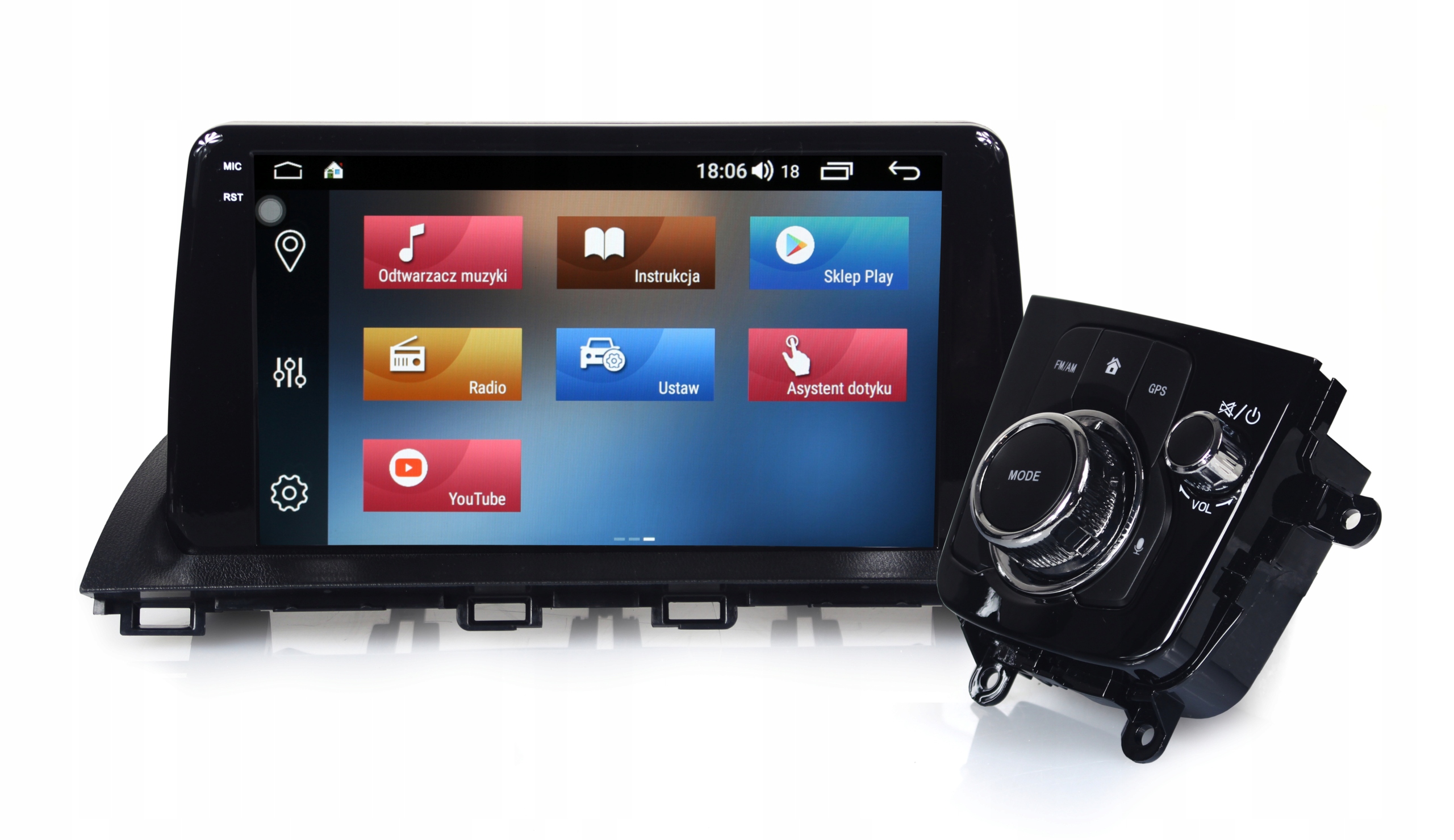 RADIO NAWIGACJA GPS MAZDA 3 III 2013-2018 ANDROID 8/128 GB
