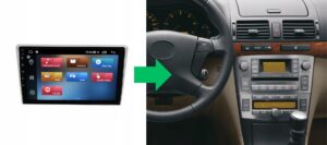 RADIO NAWIGACJA GPS TOYOTA AVENSIS T25 2003-2008 ANDROID 8/128 GB