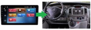 RADIO NAWIGACJA GPS RENAULT TRAFIC 2001-2010 ANDROID 2/64 GB