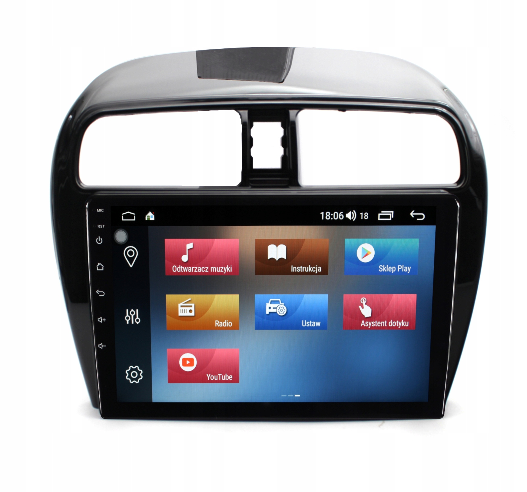 RADIO NAWIGACJA GPS MITSUBISHI SPACE STAR 2012-2021 ANDROID 8/128 GB 3 RADIO NAWIGACJA GPS MITSUBISHI SPACE STAR 2012-2021 ANDROID 8/128 GB
