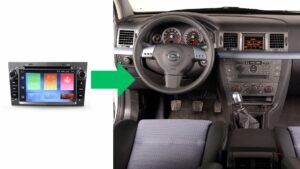 RADIO NAWIGACJA GPS OPEL VECTRA C 2002-08 ANDROID 4/64 GB