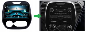 RADIO NAWIGACJA GPS RENAULT CAPTUR 2013-2019 ANDROID CARPLAY 2/64 GB