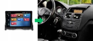 RADIO NAWIGACJA MERCEDES BENZ KLASA C W204 ANDROID 2/64 GB