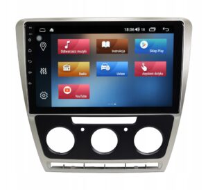 RADIO NAWIGACJA GPS SKODA OCTAVIA II 2004-2013 ANDROID 8/128 GB