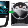 RADIO NAWIGACJA GPS PEUGEOT 207 2006-2012 ANDROID 2/64 GB