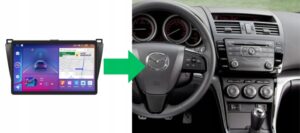 RADIO NAWIGACJA GPS MAZDA 6 2008-2012 ANDROID 11,5 CALA 4/64 GB