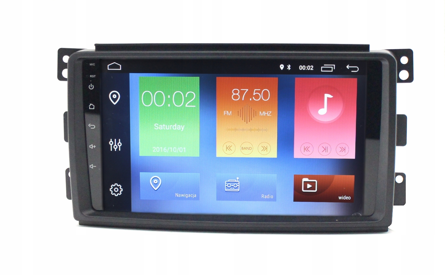 RADIO NAWIGACJA GPS SMART FORTWO 2005-2010 ANDROID 8/128 GB
